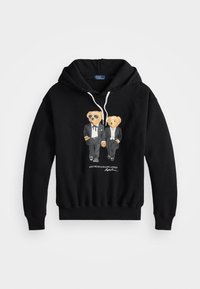RALPH & RICKY BEAR HOODIE - Sweatshirt - black