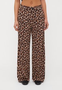 Even&Odd Petite - Broek - brown Miniatuurafbeelding 1