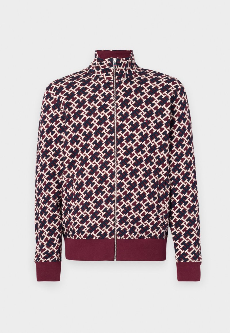 Tommy Hilfiger Sweat zippé rouge