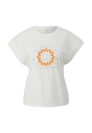 s.Oliver T-shirt imprimé - ecru