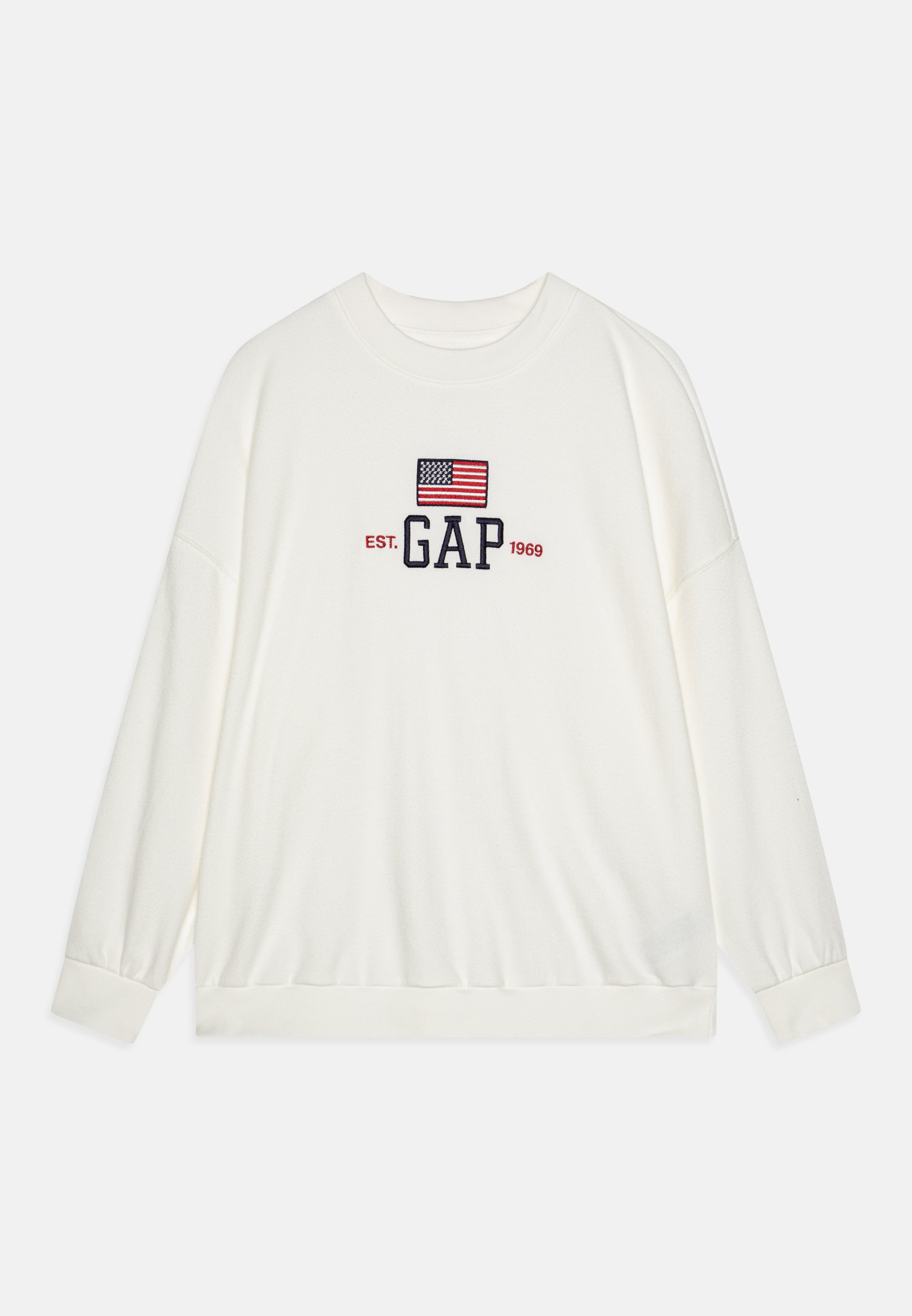 GAP AMERICANA GIRLS Sweatshirt new off white/off-white