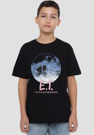 Universal Studios E.T MOON & BIKE S - T-Shirt print - black