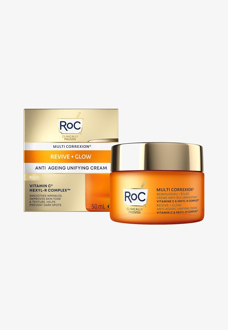 Roc Skincare - ROC MULTI CORREXION REVIVE + GLOW ANTI-AGEING UNIFYING CREAM RICH 50ML - Soin de jour - multi coloured, Agrandir