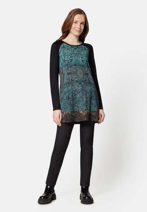 Tunika - druck grün