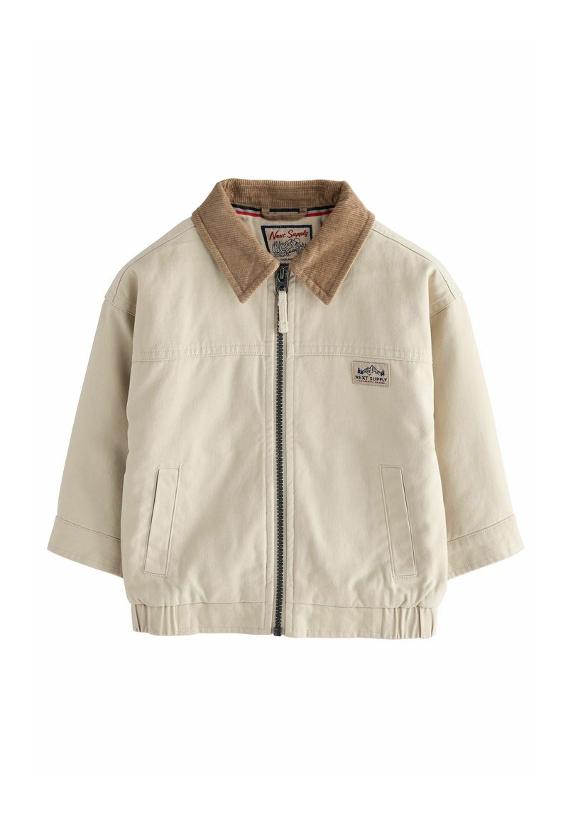 Next - REGULAR FIT - COLLAR - V�älikausitakki - cream, Suurenna