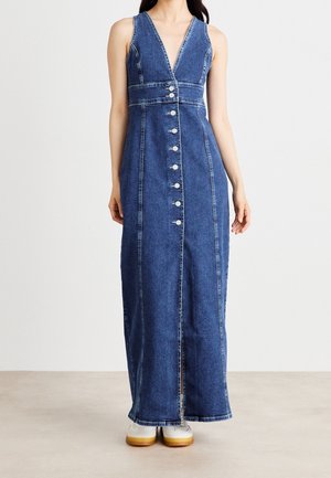 Maxi-jurk - blue denim