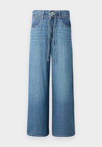 XL SUPERWIDE - Wide leg - blue denim