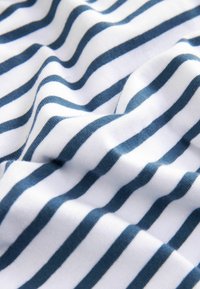 Next SHORT SLEEVE CREW NECK   REGULAR FIT - Trükipildiga T-särk - navy blue white