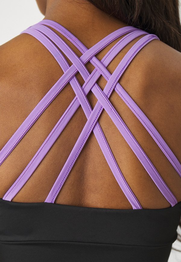 WOMENS - Medium support sports bra - lila4