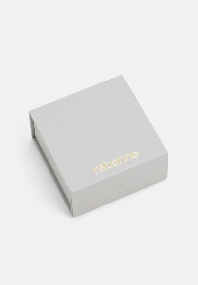 Rabanne EXCLUSIVE XL LINK EARRINGS - Øredobber - gold-coloured/ruby red