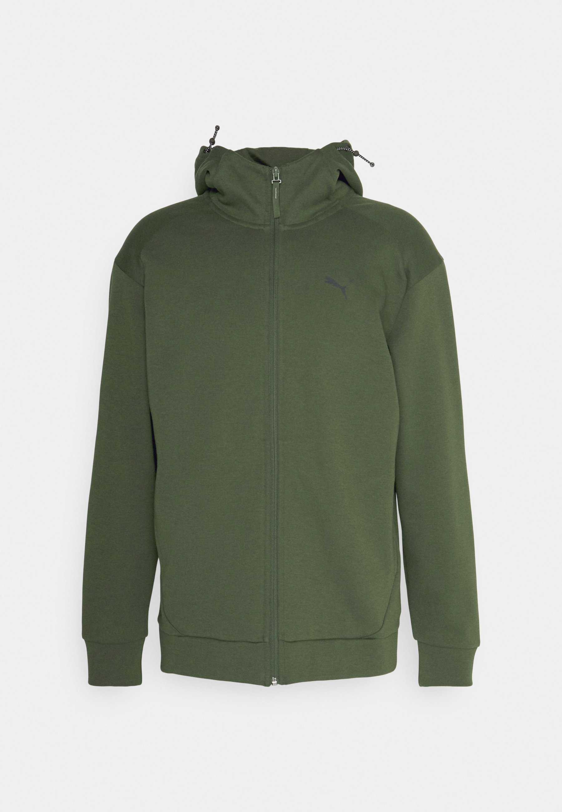 Puma RAD CAL FULL ZIP HOODIE Zip up sweatshirt myrtle green