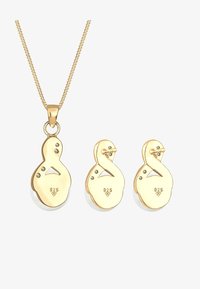 Valgt, gold-coloured