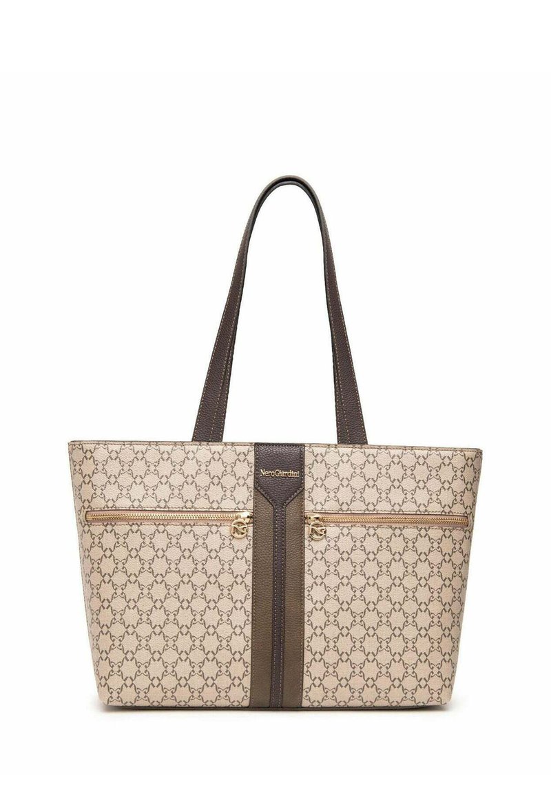 NeroGiardini SPALLA IN MATERIALE TECNICO - Handtas - beige