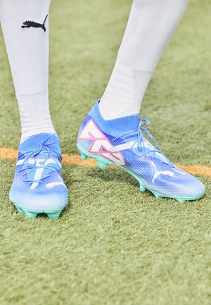FUTURE 7 PRO FG/AG - Voetbalschoenen voor kunstgras - bluemazing/white/electric peppermint