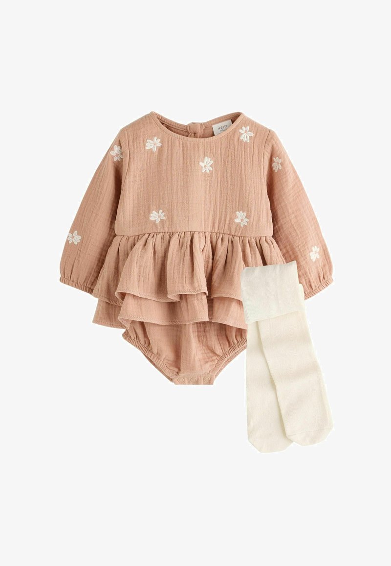 Next REGULAR FIT SET - Leggings - Trousers - beige