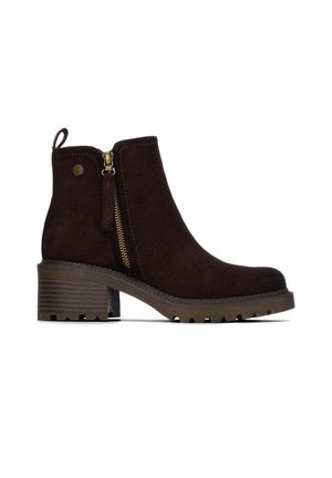 Refresh, BOTIN DE MUJER CON TACÓN - Botines con plataforma - marron