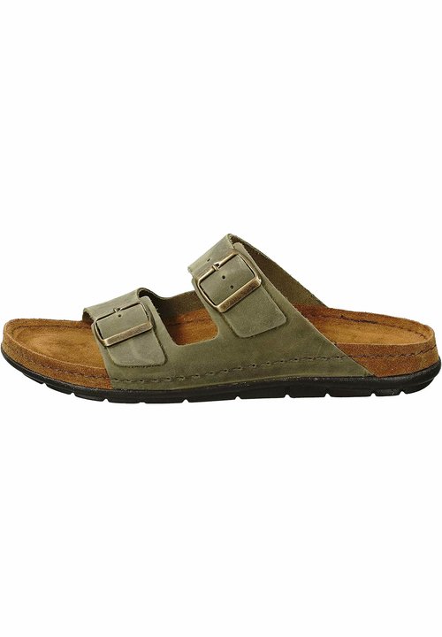 Mules Rohde Homme Taille 39 – Marron Moka, Modèle 1556, Neuves