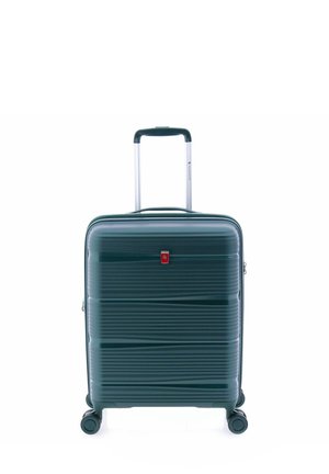 MIT DEHNFALTE - Wheeled suitcase - green