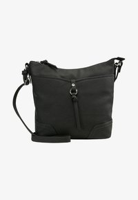 Borsa a tracolla con monogramma TH | Nero | Tommy Hilfiger Borsa a tracolla con monogramma TH | Nero | Tommy Hilfiger