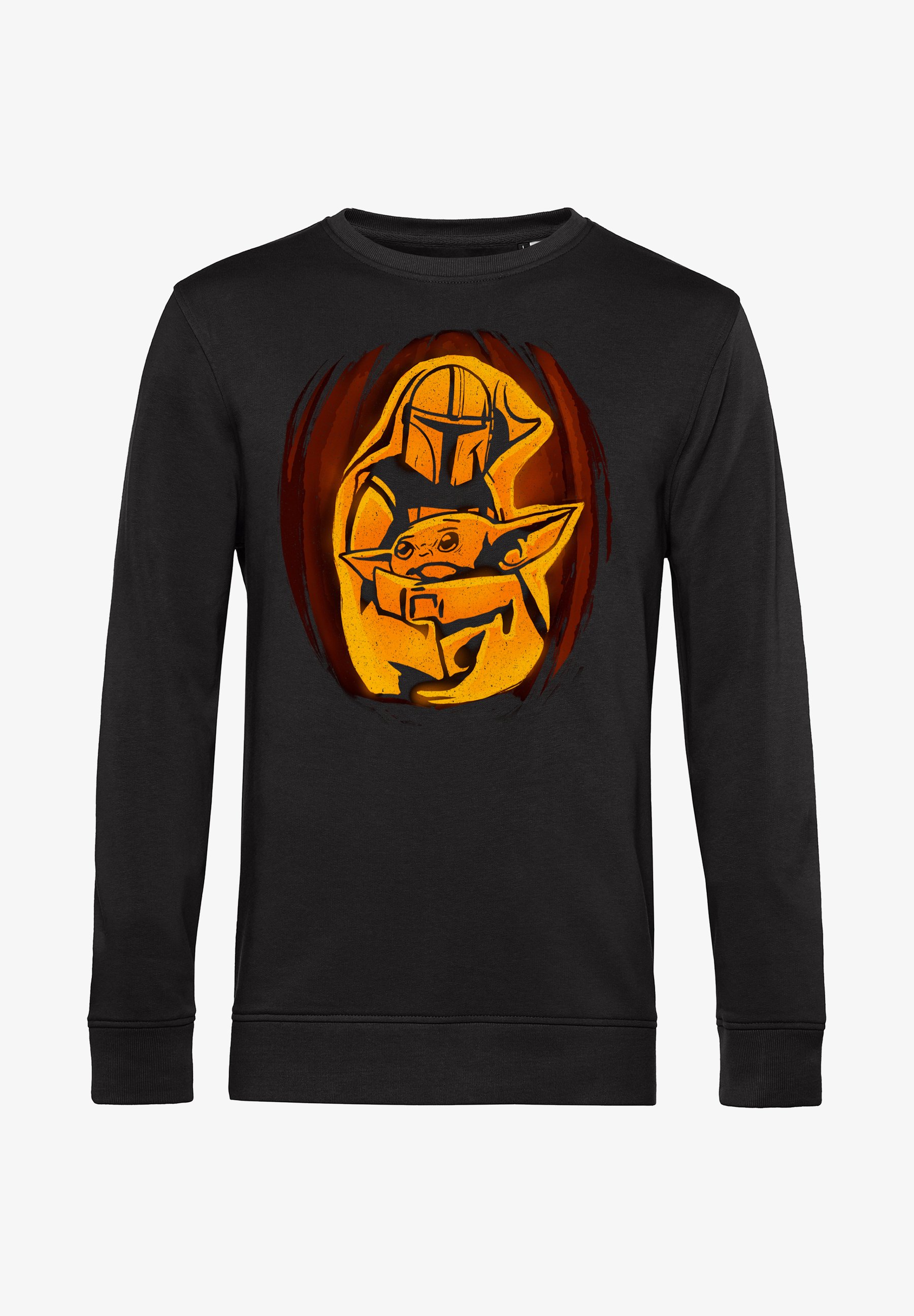 Star Wars STAR WARS: THE MANDALORIAN MANDO CHILD PUMPKIN Sweater