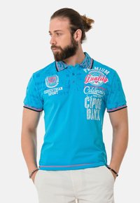 Cipo & Baxx Poloshirt - turquoise
