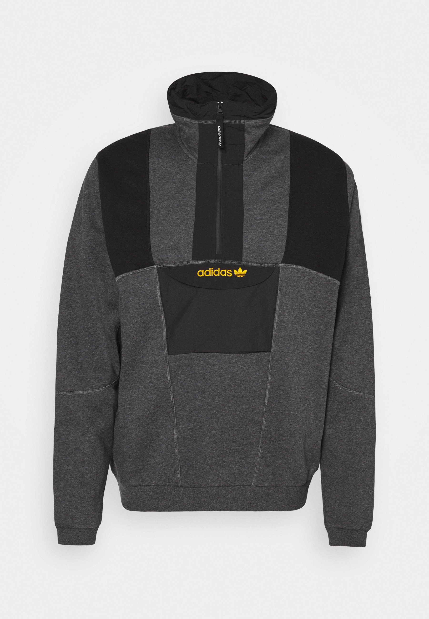 adidas Originals ADVENTURE SPORTS INSPIRED Sweatshirt adidas Originals BLOCK Fleecepullover grey Zalando.at