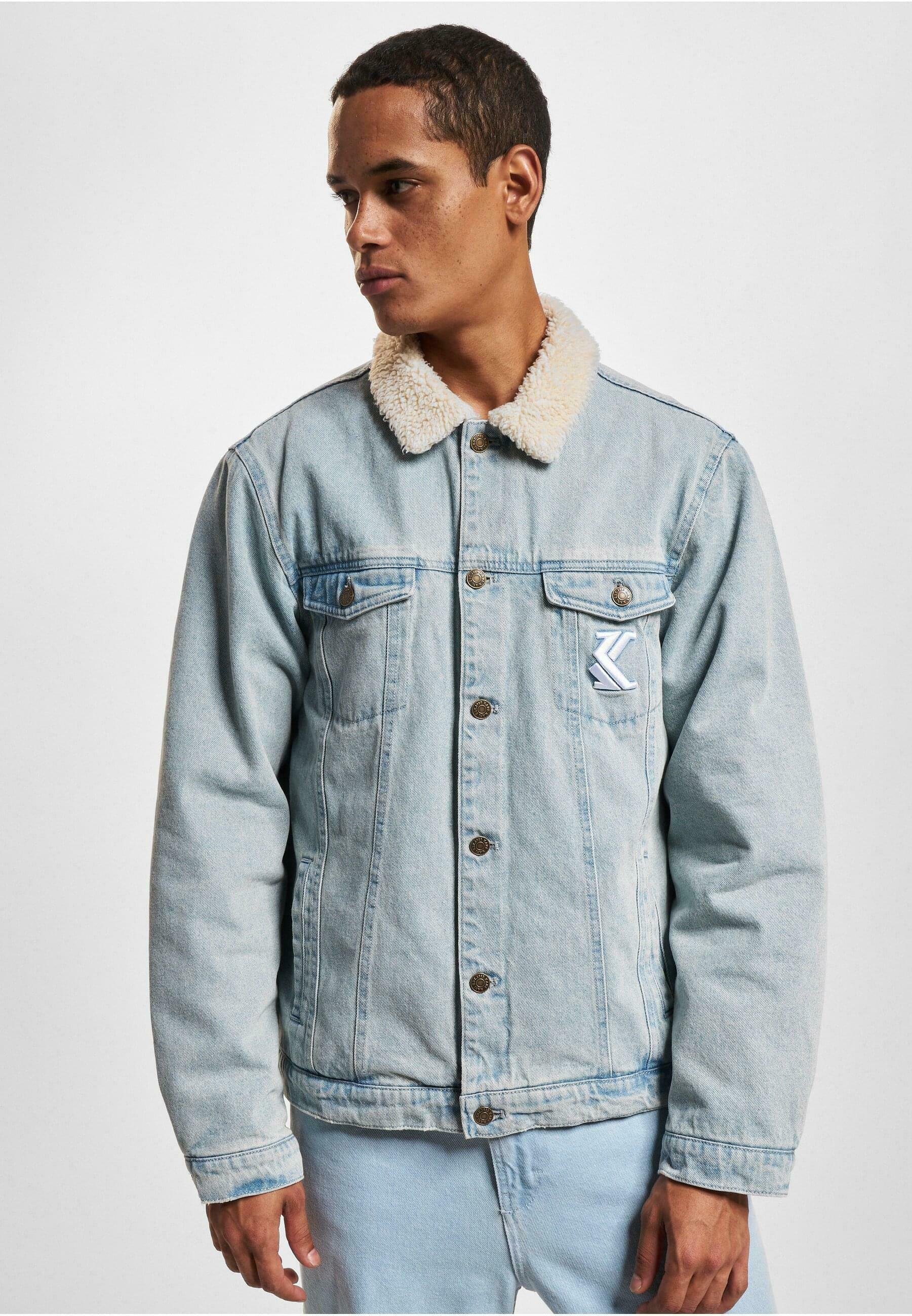 Karl Kani OGDENIM TRUCKER - Denim jacket - light dirty blue/multi 