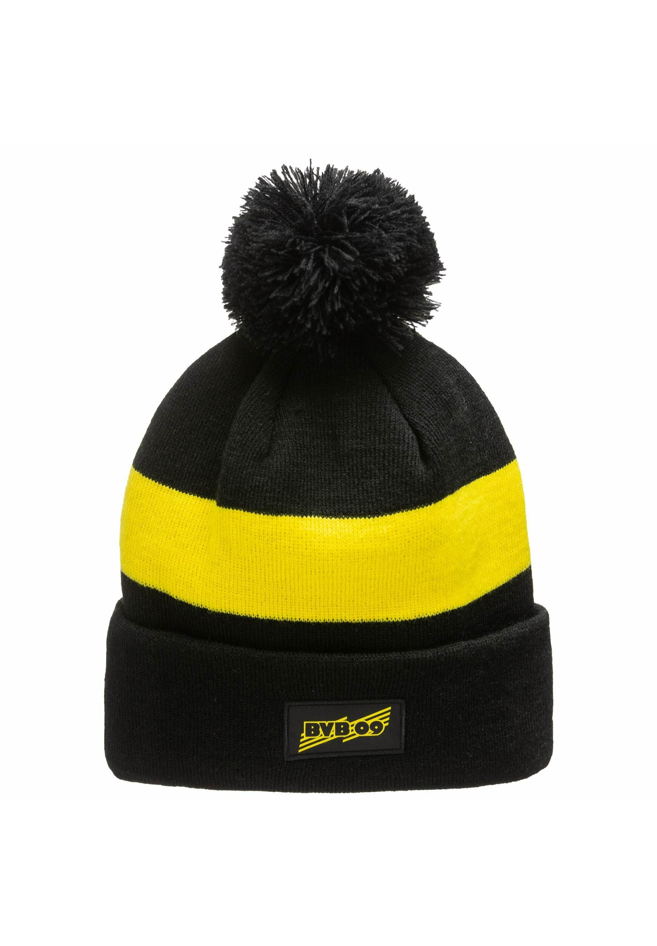 Puma BORUSSIA DORTMUND BVB POM - Berretto - puma black / cyber yellow/nero  - Zalando.it
