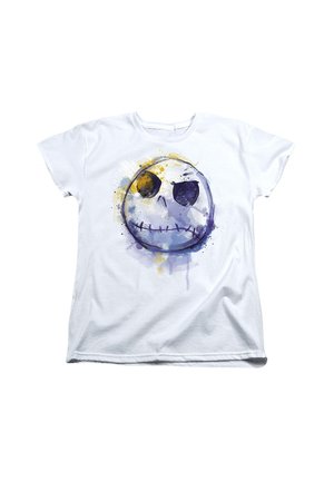 THE NIGHTMARE BEFORE CHRISTMAS PAINTED JACK SKELLINGTON - Print T-shirt - white