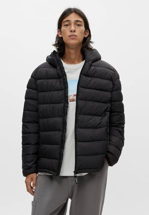 LIGHTWEIGHT PUFFER - Zimní bunda - mottled black
