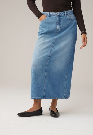 Next, Jupe longue - light blue