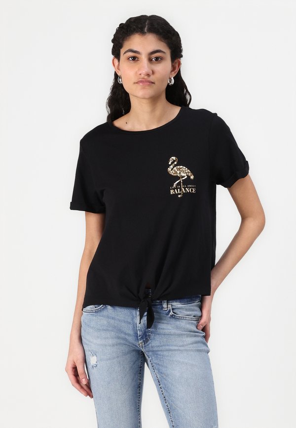 ONLDORA KNOT FOLD UP - Print T-shirt4