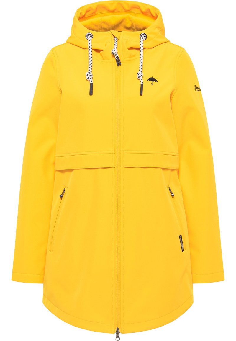 Schmuddelwedda Halflange jas geel