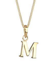 Elli LETTER M - Halskette - gold-coloured