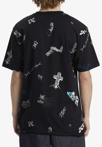 DC Shoes Camiseta estampada - xkwb black scribble print