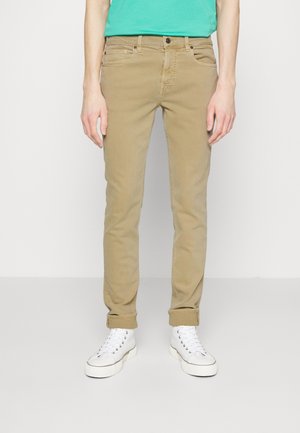 Jeans slim fit - beige