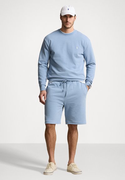 Polo Ralph Lauren Big & Tall LOOPBACK FLEECE SHORT - Treningo apatinė dalis - channel blue