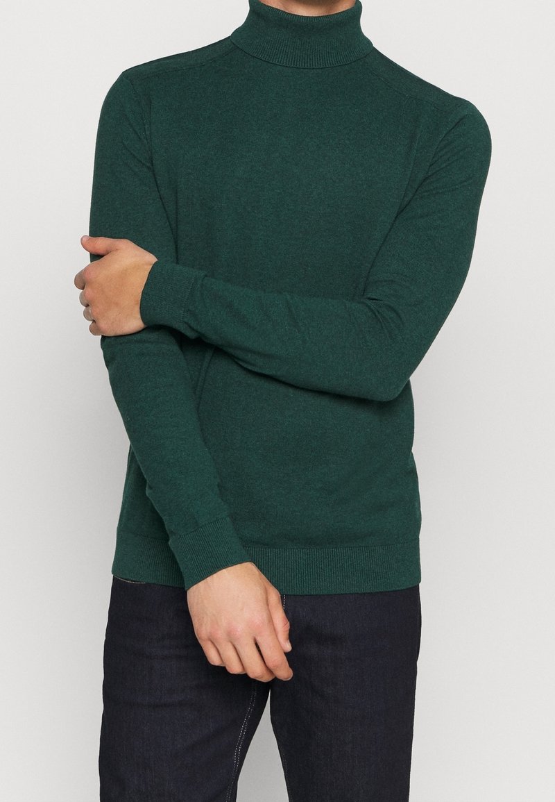 Selected Homme Strickpullover - mottled teal