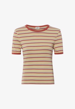 DRYKORN, DRYKORN SHIRT RILA - T-shirt imprimé - vanille terra