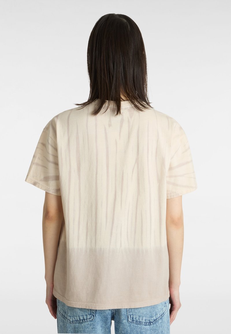 Vans HEADLINER - Triko s potiskem - light beige