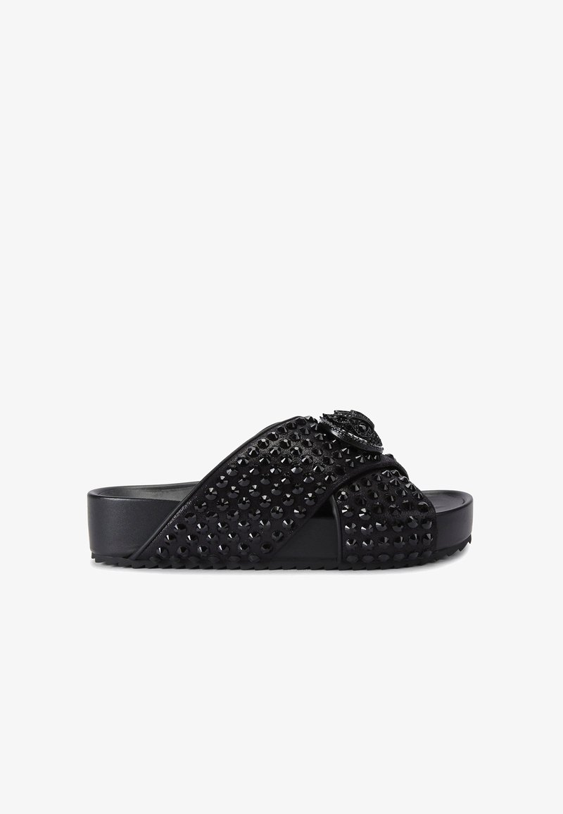 Kurt Geiger London CHELSEA CROSS STRAP DR - Mules - blk other
