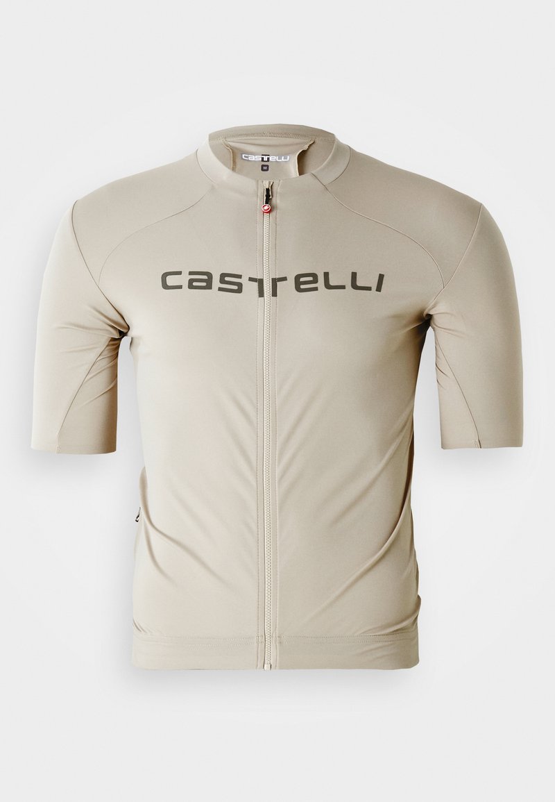 Castelli Wielershirt lichtgrijs
