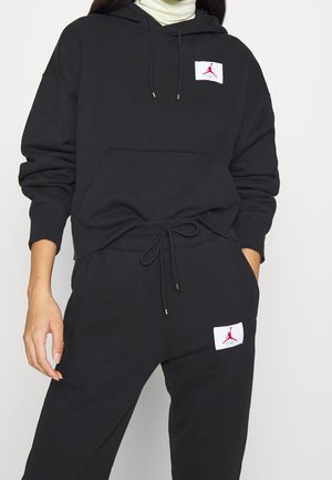 Jersey con capucha - black