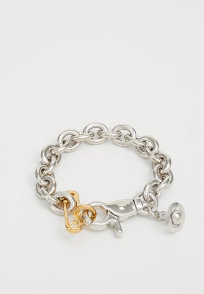Vivienne Westwood CLAUDE BRACELET UNISEX - Armbånd - platinum-coloured/gold-coloured