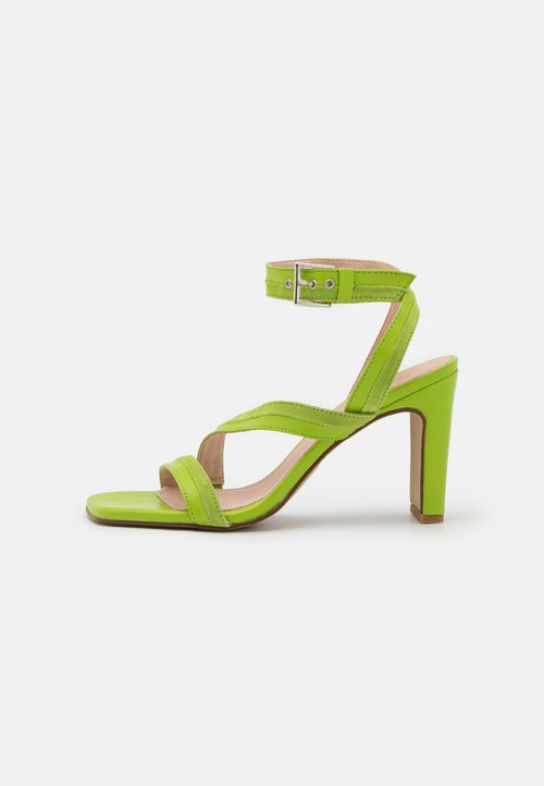 Talons Hauts Femme Belstaff Taille 4,5/37 - Couleur Olive/marron - Occasion