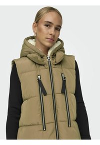 ONLY EINFARBIGE - Veste sans manches - otter