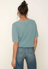 Maison 123 Triko s potiskem - turquoise