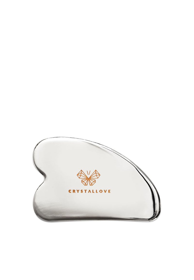 CRYSTALLOVE - CRYO ICE GUA SHA - PŁYTKA DO MASAŻU TWARZY GUA SHA ZE STALI NIER - Gua Sha i rollery, Powiększ