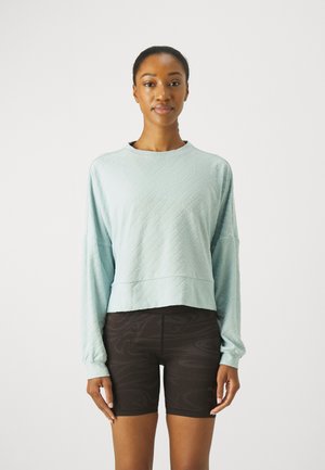 BRANDED CREW - Sweater - turquoise surf