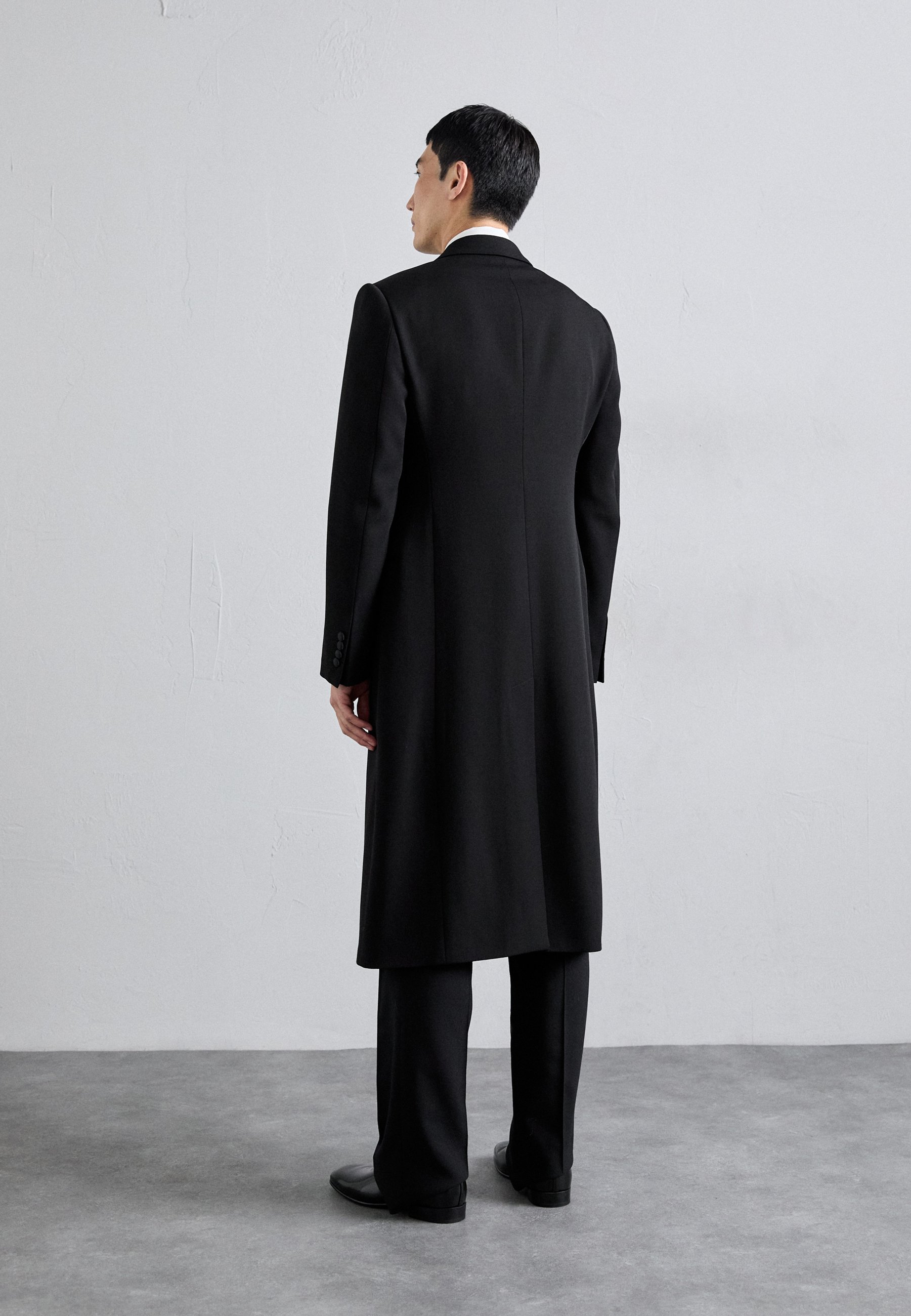 Emporio Armani COAT - Classic coat - black beauty/black - Zalando